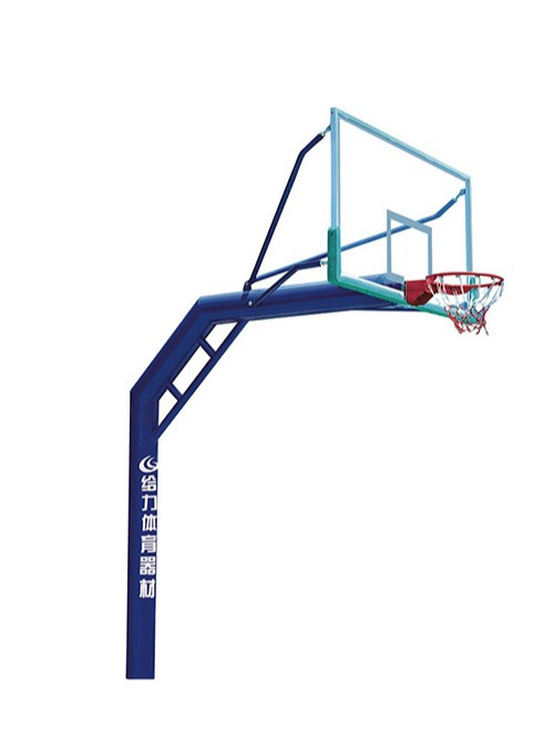 獨柱埋地籃球架