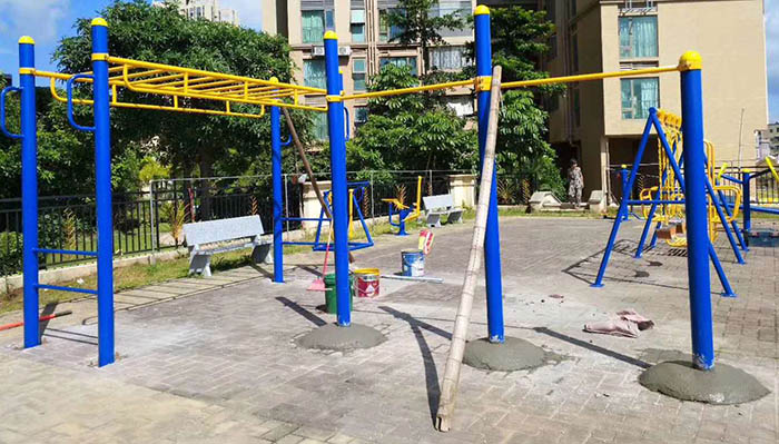戶外健身器材安裝方法