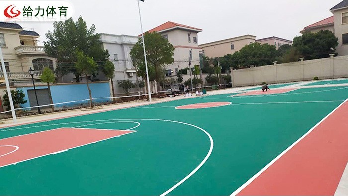 彩色籃球場造價(jià)